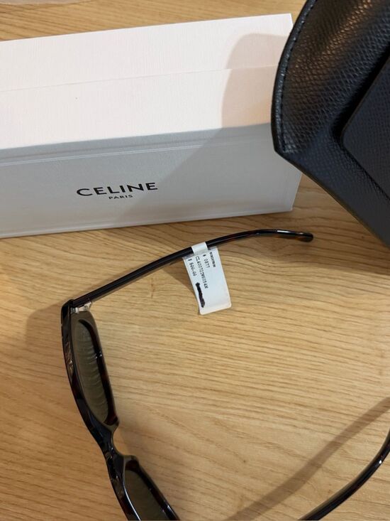 CELINE Paris CL40072I 01A Sunglasses turquoise New in Box $500 main image 5